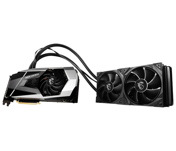 MSI GeForce RTX 3080 SEA HAWK X LHR 10GB GDDR6X - 670519 - zdjęcie 3